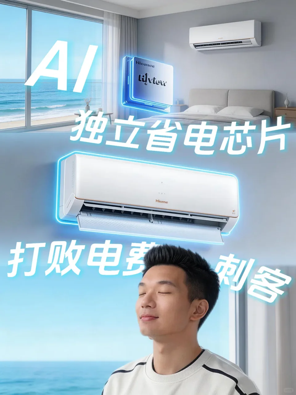 一晚一度电是大忽悠❓海信可真没骗人！！