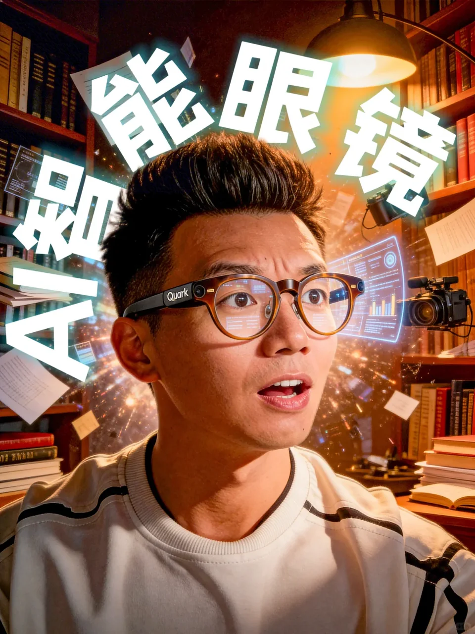 夸克AI眼镜S1有多强？现实版无感AI外挂‼️